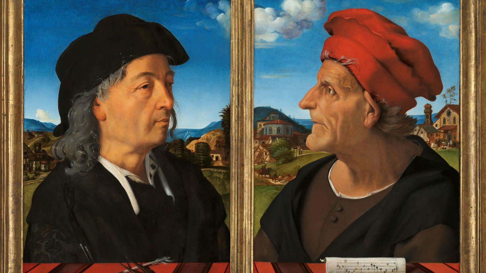 Portraits of Giuliano and Francesco Giamberti da Sangallo